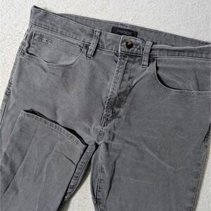 Proof 5 Pocket Pant Jeans Mens 31x30 Gray Canvas Stretch Rover Huckberry